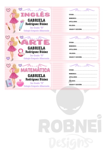 Barbie Etiqueta